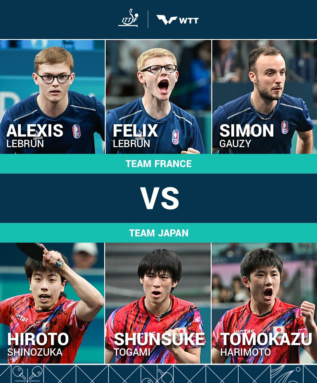 法国队横扫葡萄牙队，张本智和刷新纪录