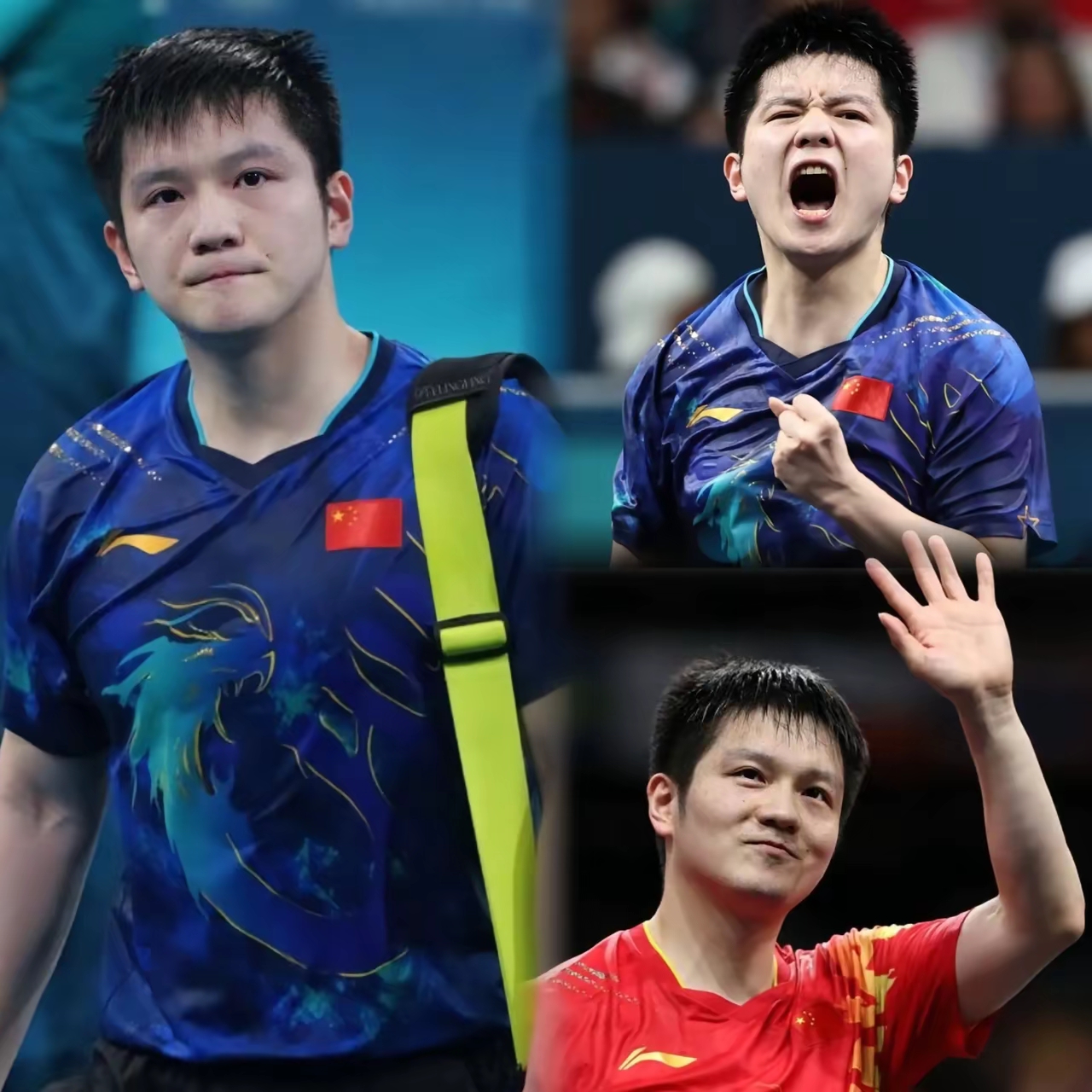 中国队逆转韩国队，樊振东刷新纪录
