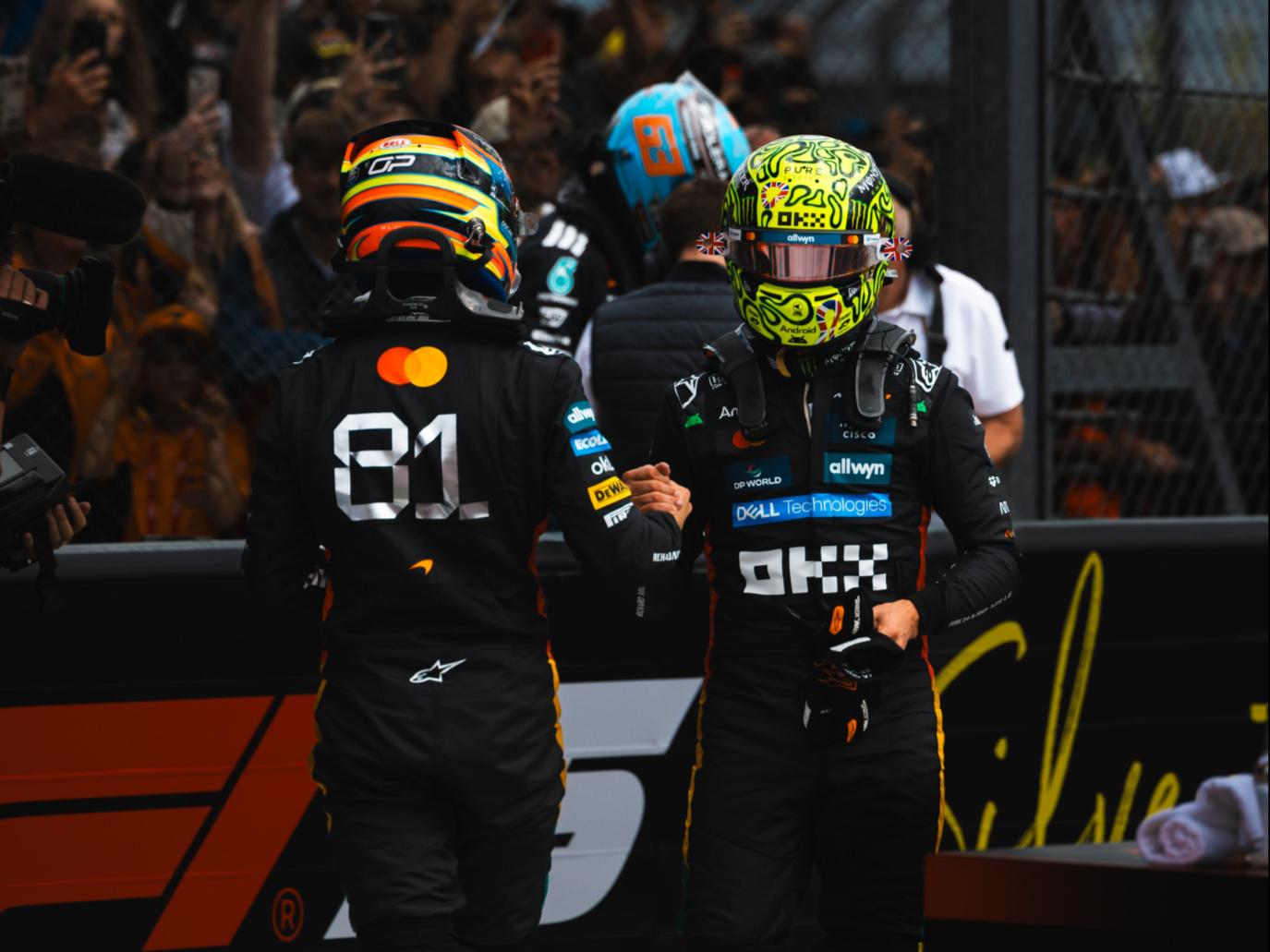 哈斯车队翻盘红牛二队，诺里斯统治全场